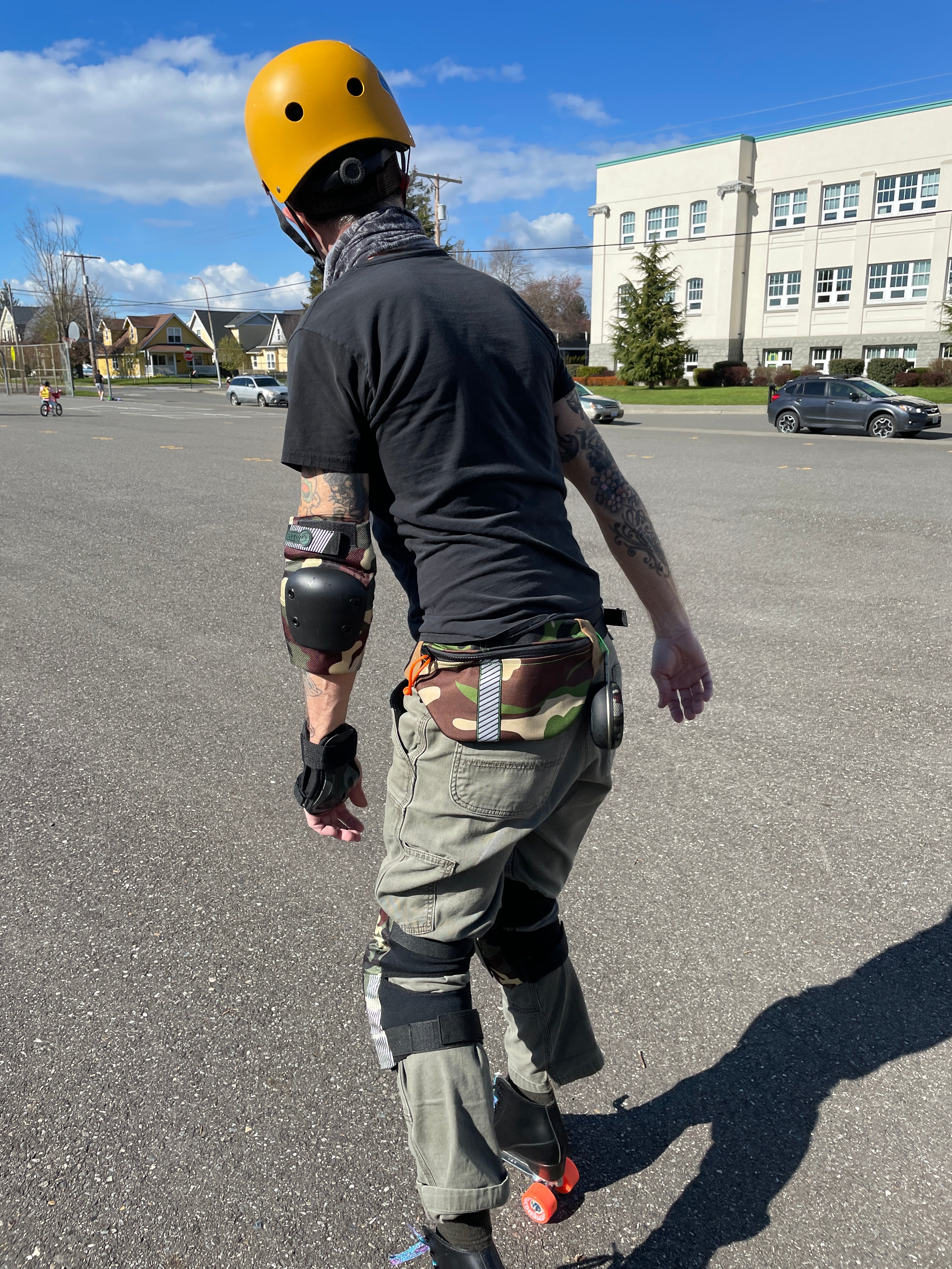 Roller Skate Tailbone Pad – Attack Cat Bags