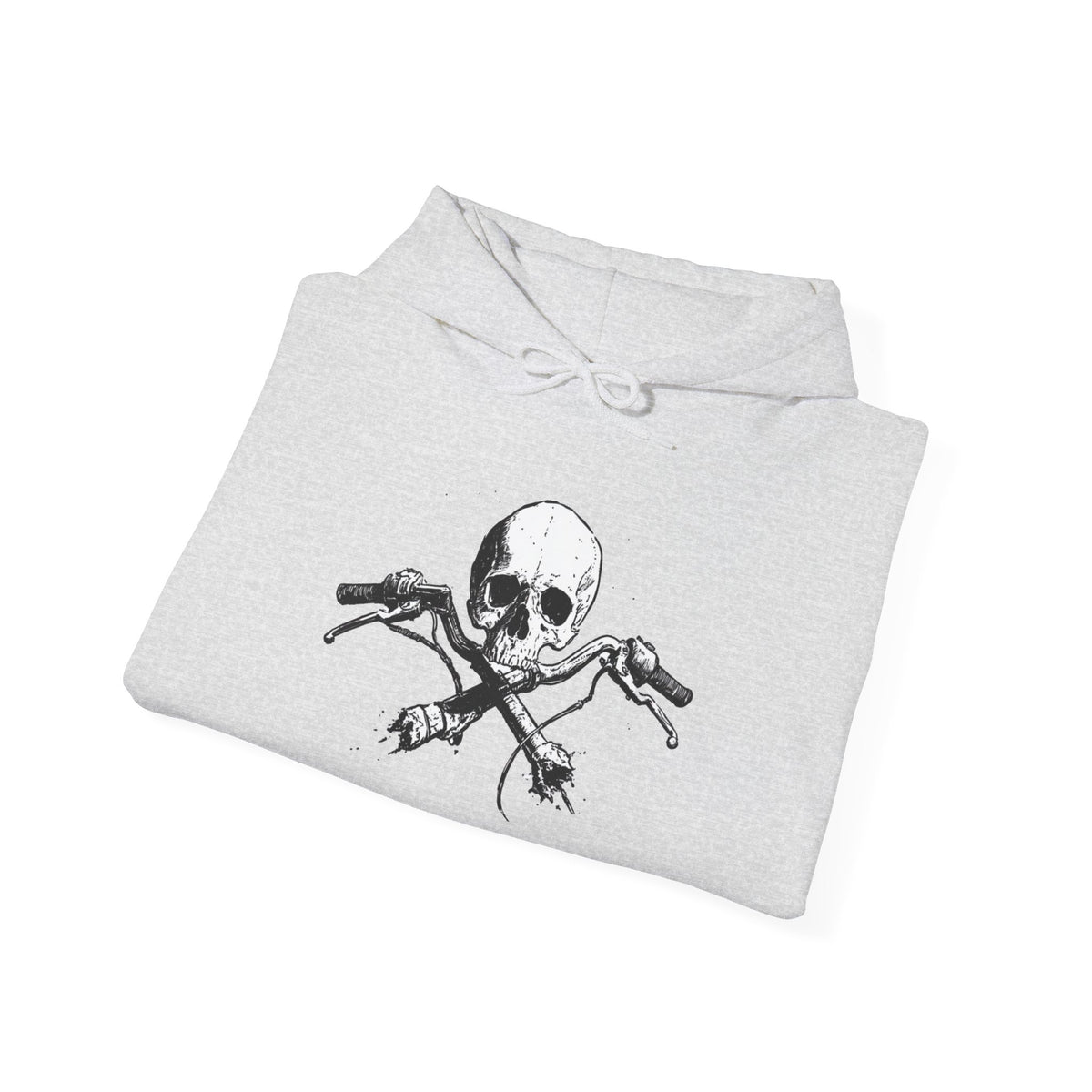 Ride or Die Hoodie with Flame Sleeves