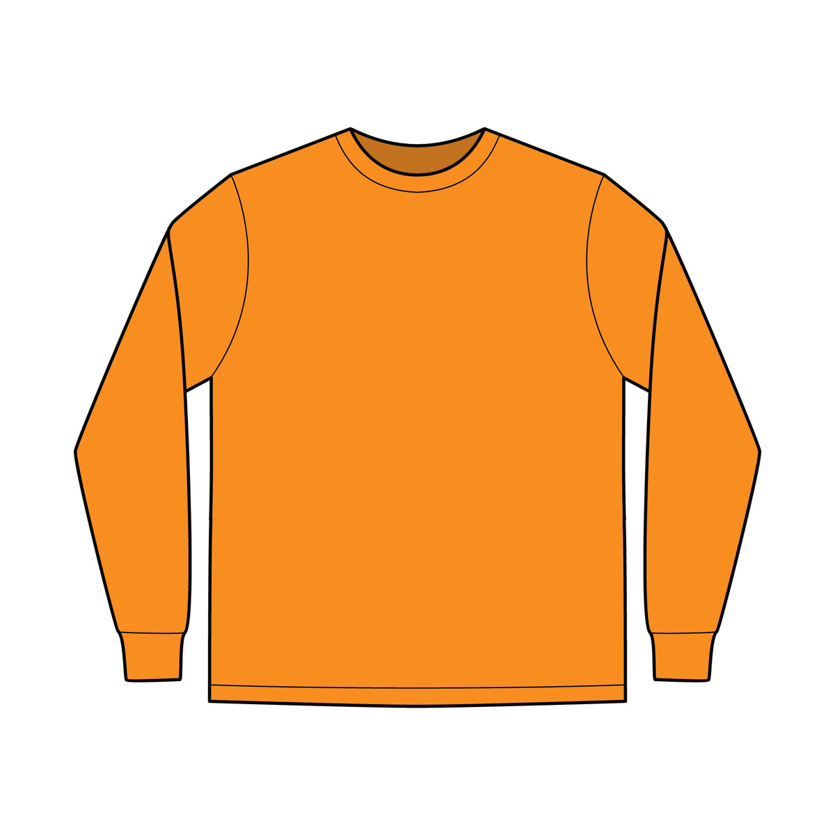 Orange Grim Reaper with Flames