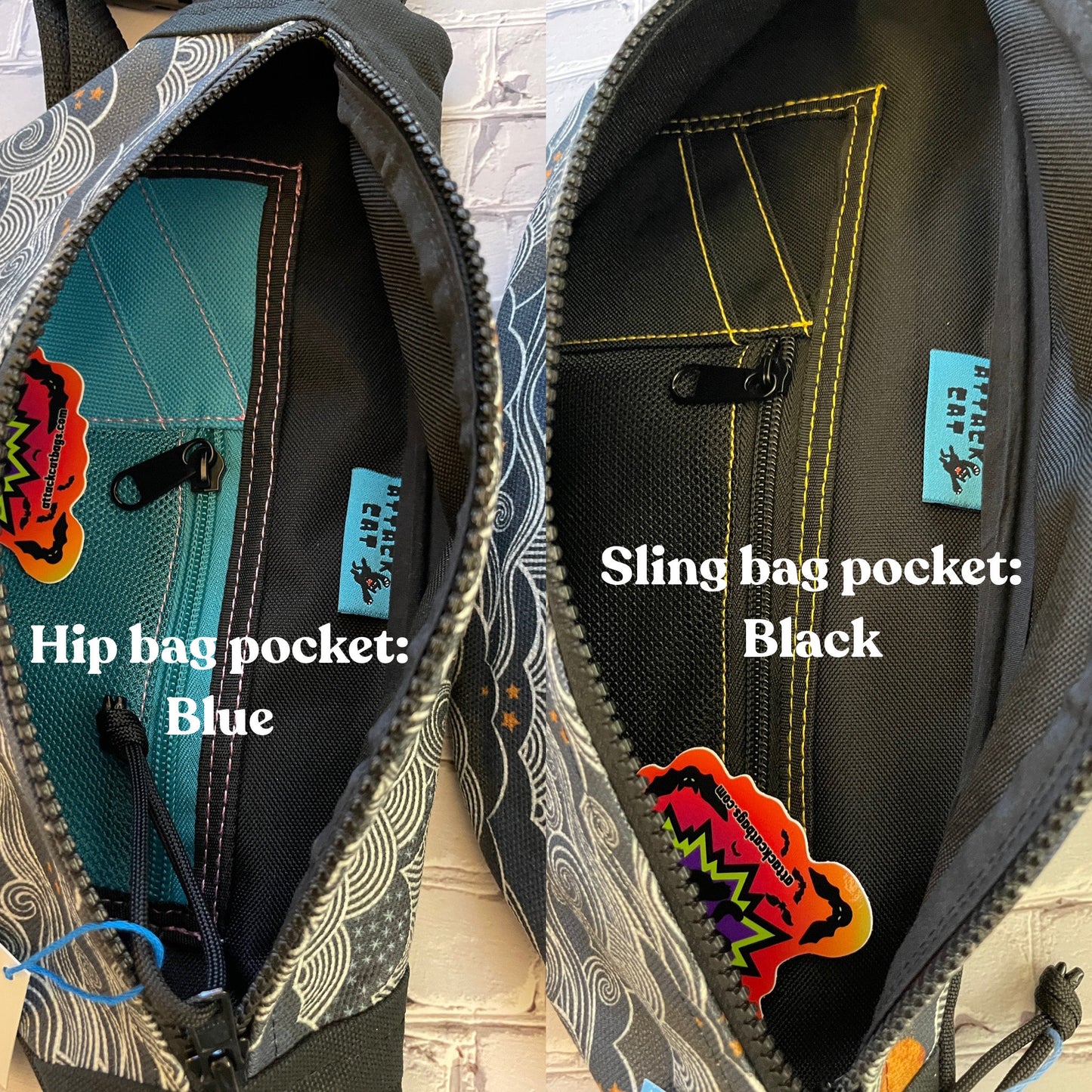 Wind Bars Waxed Canvas Bag