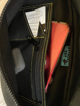 Load image into Gallery viewer, Black Waxed Canvas Sling Bag
