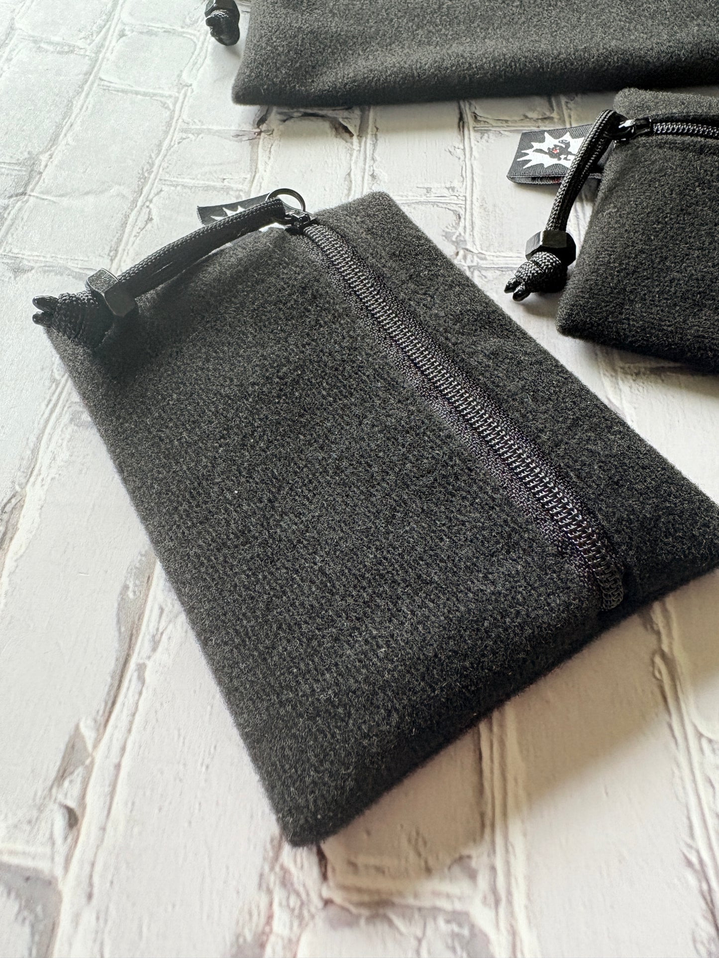 VeI-cro Loop Mini EDC Zipper Pouch