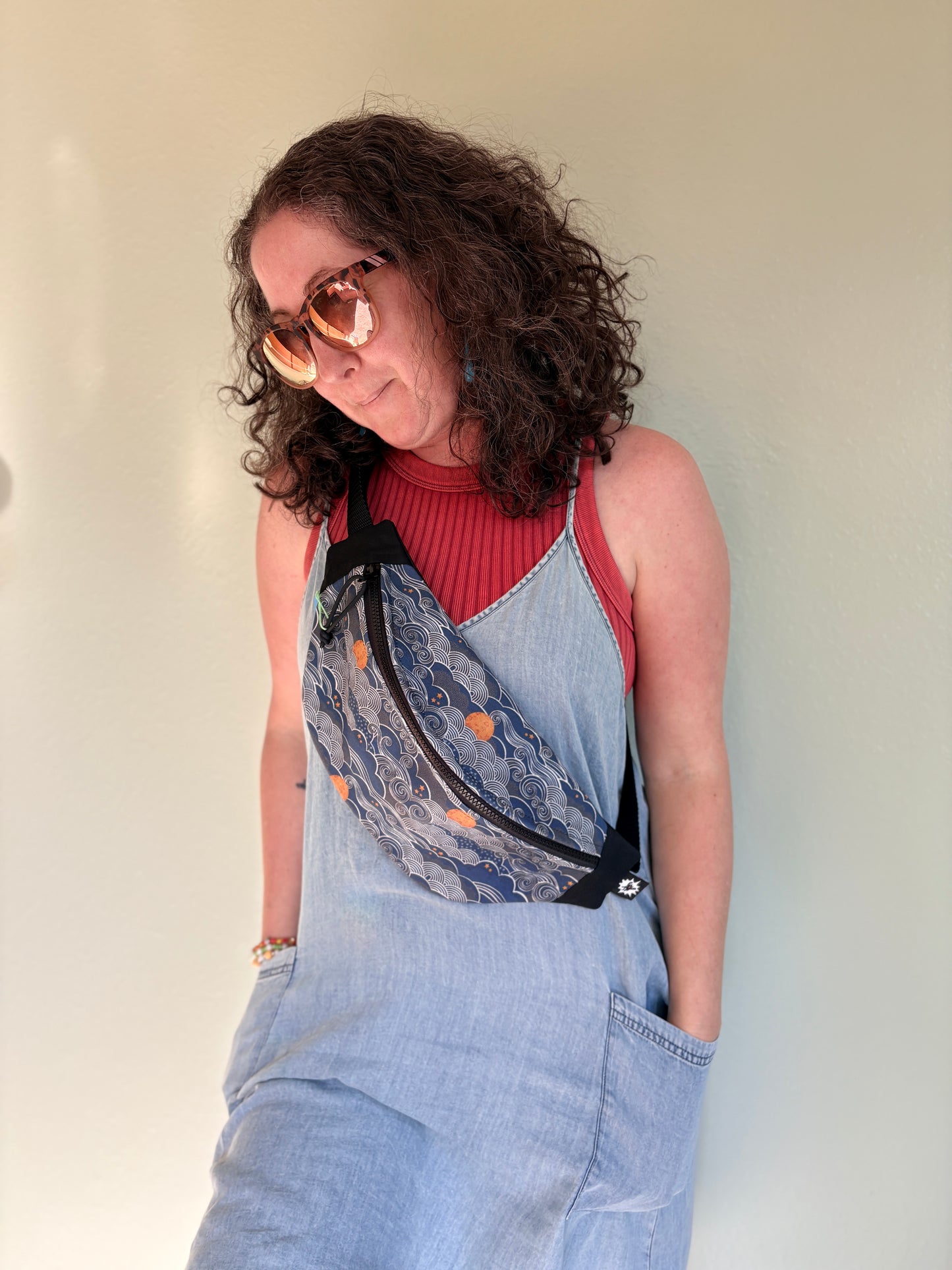 Wind Bars Waxed Canvas Bag