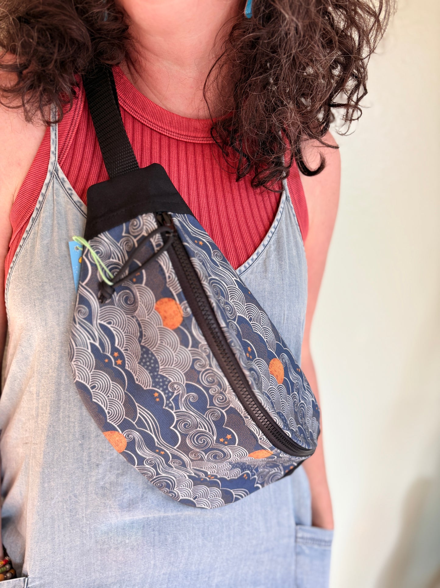 Wind Bars Waxed Canvas Bag