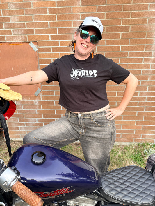 JOYRIDE Ladies Crop Tee