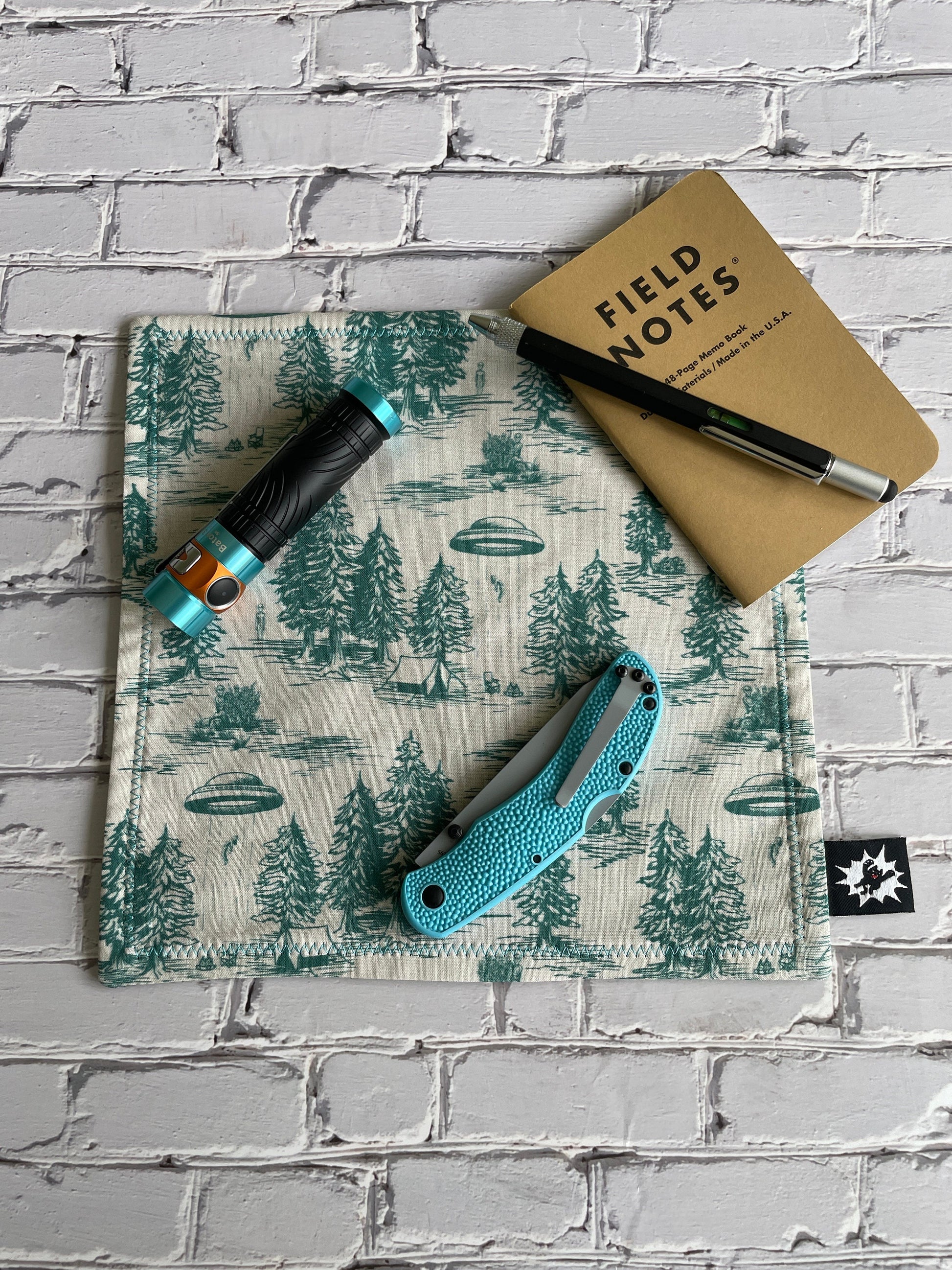 EDC Hank | Handkerchief for Every Day Carry | EDC Gear | Hank For EDC Organizer Pouch | Tent Camping Forest | Paracord | Ufo Abduction