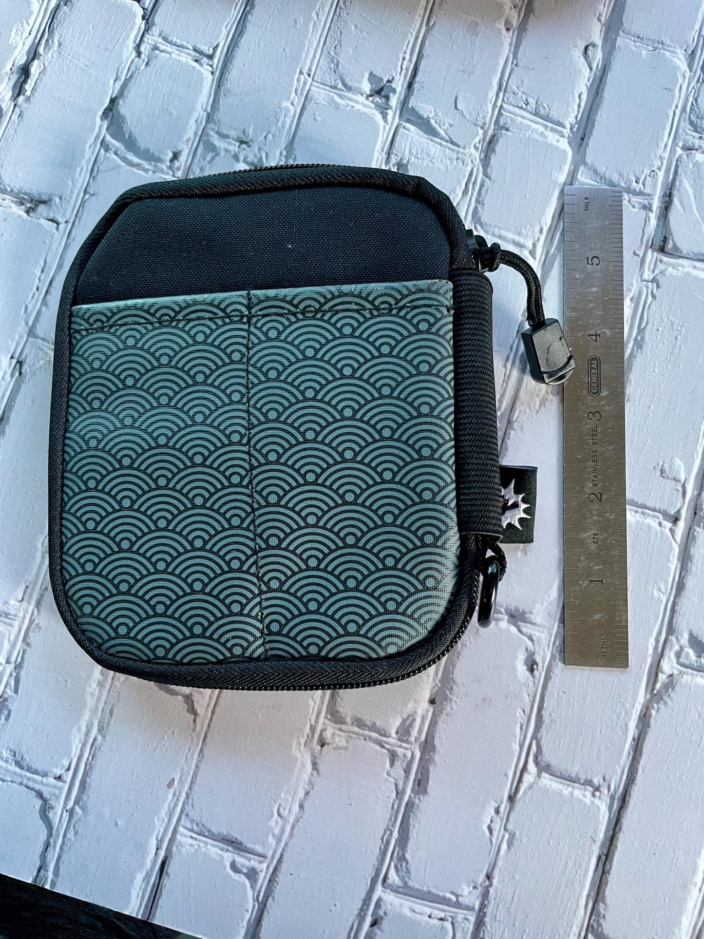 Loop Patch EDC Pocket Tool Organizer | Zipper Tactical Pouch | Canvas Knife Pouch with Divided Sections and Elastic Slots | Hank Vault Set