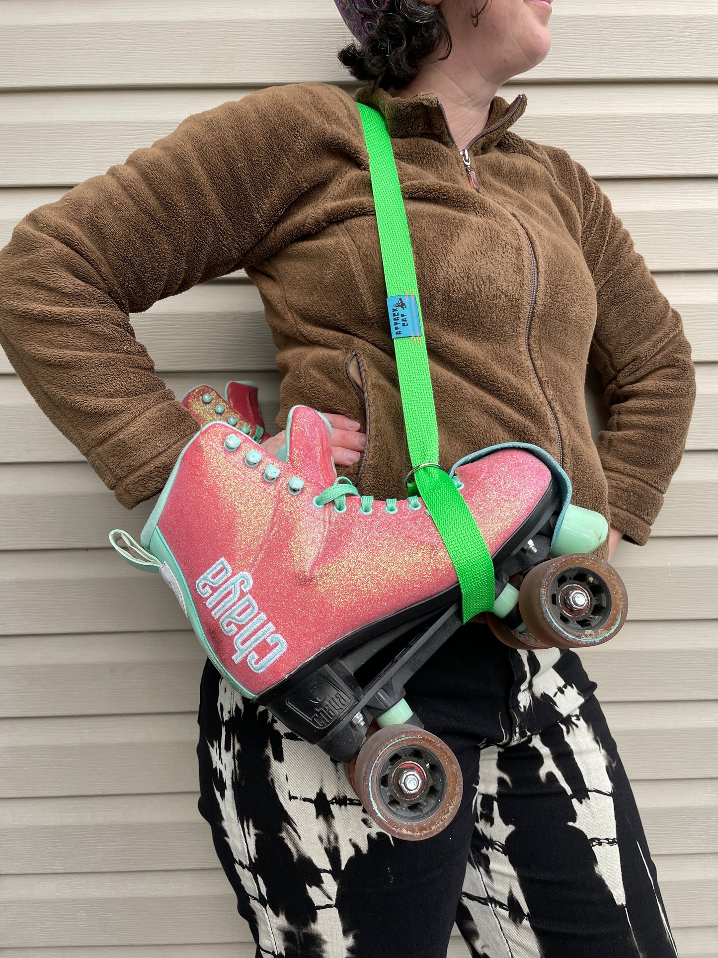 Roller Skate Leash, Strap Carrier for Skates