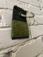 Load image into Gallery viewer, Velcro and Waxed Canvas Salvage Keychain

