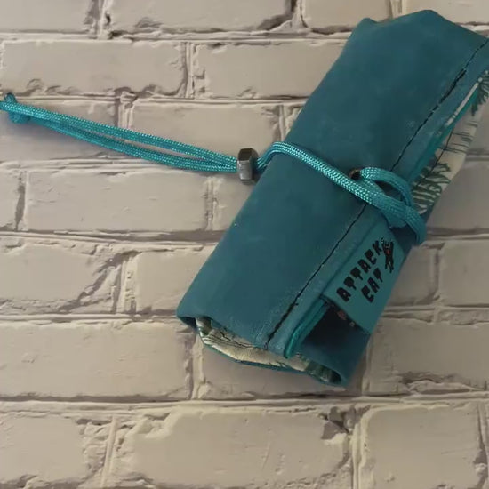 EDC Waxed Canvas Tool Roll Squatch