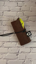 Load and play video in Gallery viewer, EDC Tool Roll | Waxed Canvas Tool Pouch | Every Day Carry Gear | Pocket Organizer | EDC Knife Roll | Pocket Dump Display Hank | Cat Pirate
