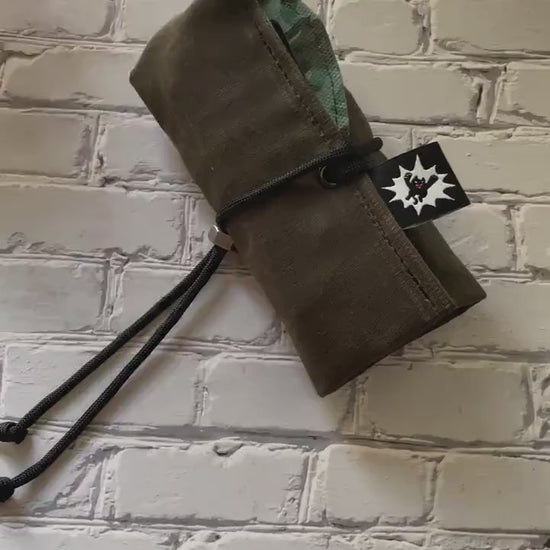 Blue Camo Tool Roll