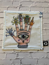 Load image into Gallery viewer, EDC Hank Limited Edition | EDC Gear Hankerchief | Hank for Bag, Pouch, Or Tray | Finger Puppet Third Eye |  Everyday Carry Handkerchief
