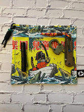 Load image into Gallery viewer, EDC Hank Limited Edition | EDC Gear Hankerchief | Nautical Ship Hank for Bag, Pouch, Or Tray | Cat  Pirate |  Everyday Carry Handkerchief
