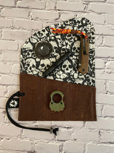 Load image into Gallery viewer, EDC Tool Roll | Waxed Canvas Tool Pouch | Every Day Carry Gear Bag | Pocket Organizer | EDC Knife Roll | Pocket Dump Hank | Scull Wall
