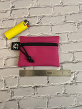 Load image into Gallery viewer, Otter Tex and Velcro Mini Pouch- Pink with Velcro Options
