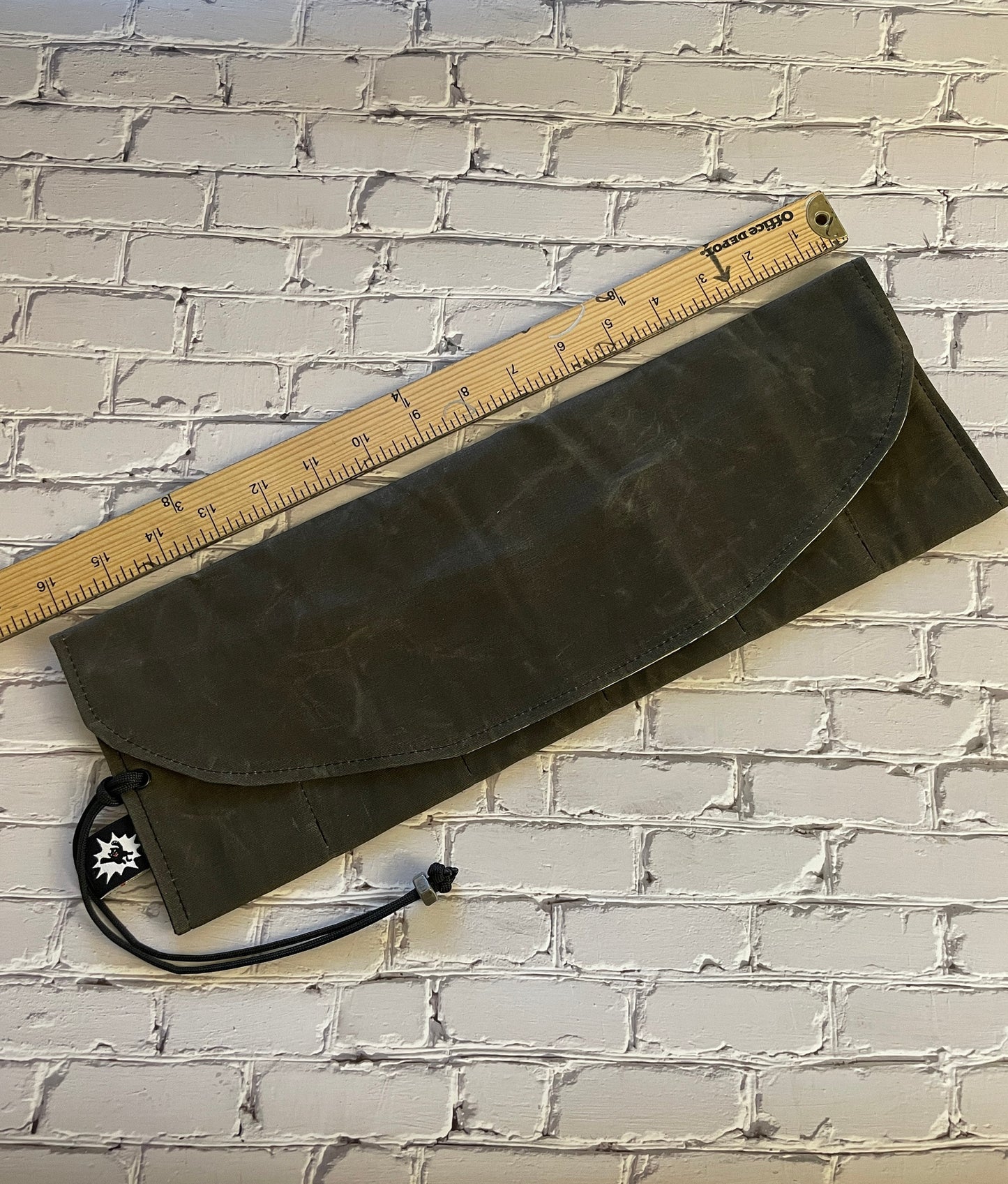 EDC Tool Roll | Waxed Canvas Pouch |Every Day Carry Gear Bag |Pocket Organizer | EDC Knife Roll | Pocket Dump Display Hank |Squatch Six Pack