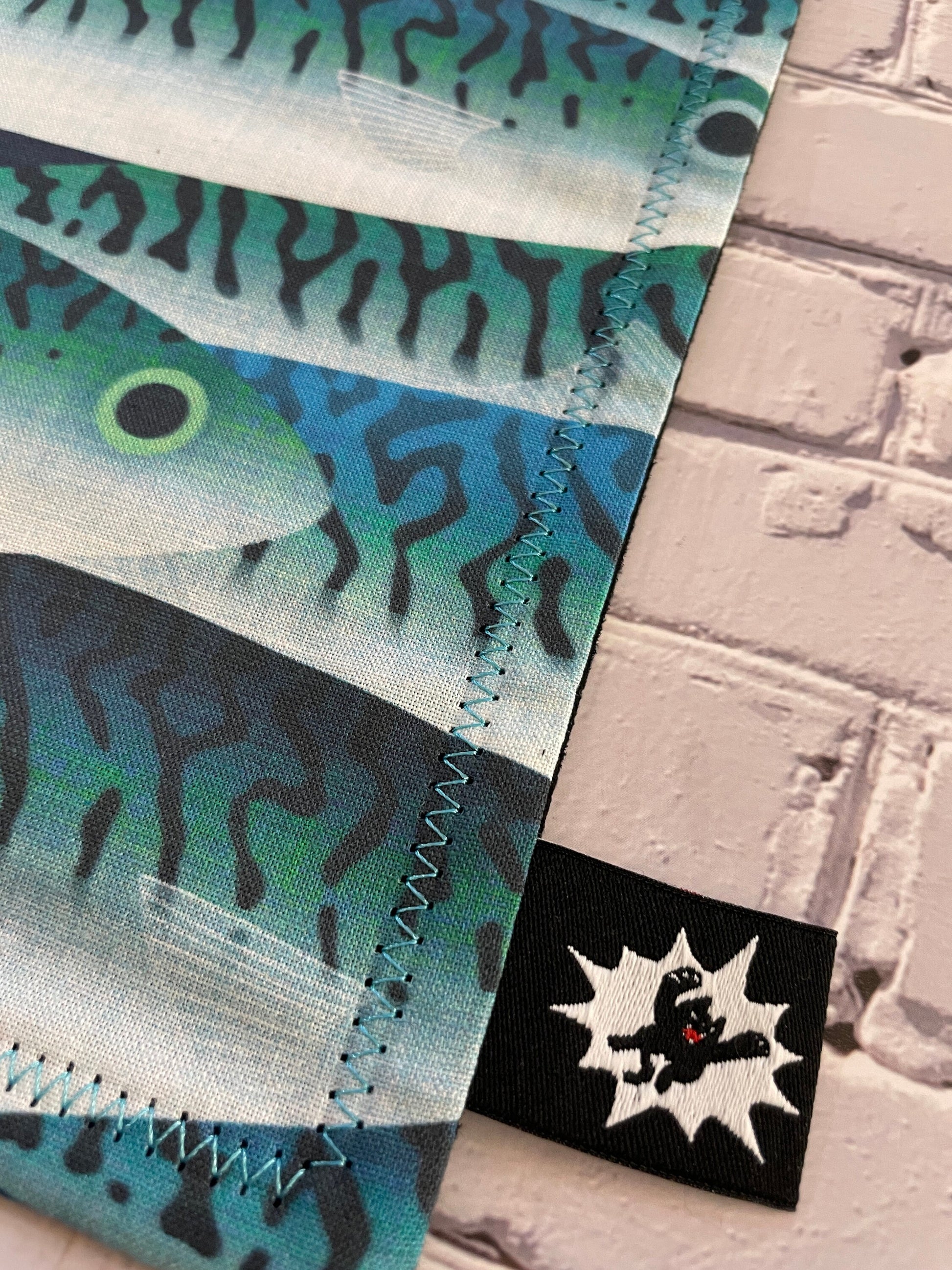 EDC Hank | Handkerchief for Every Day Carry | EDC Gear | Hank For EDC Organizer Pouch | Fishing Hunting | Paracord | Fish Camo