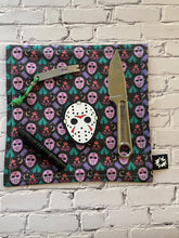 Load image into Gallery viewer, EDC Hank | Handkerchief for Every Day Carry | EDC Gear | Hank For EDC Organizer Pouch | Fishing Hunting | Paracord | Jason Friday the 13th
