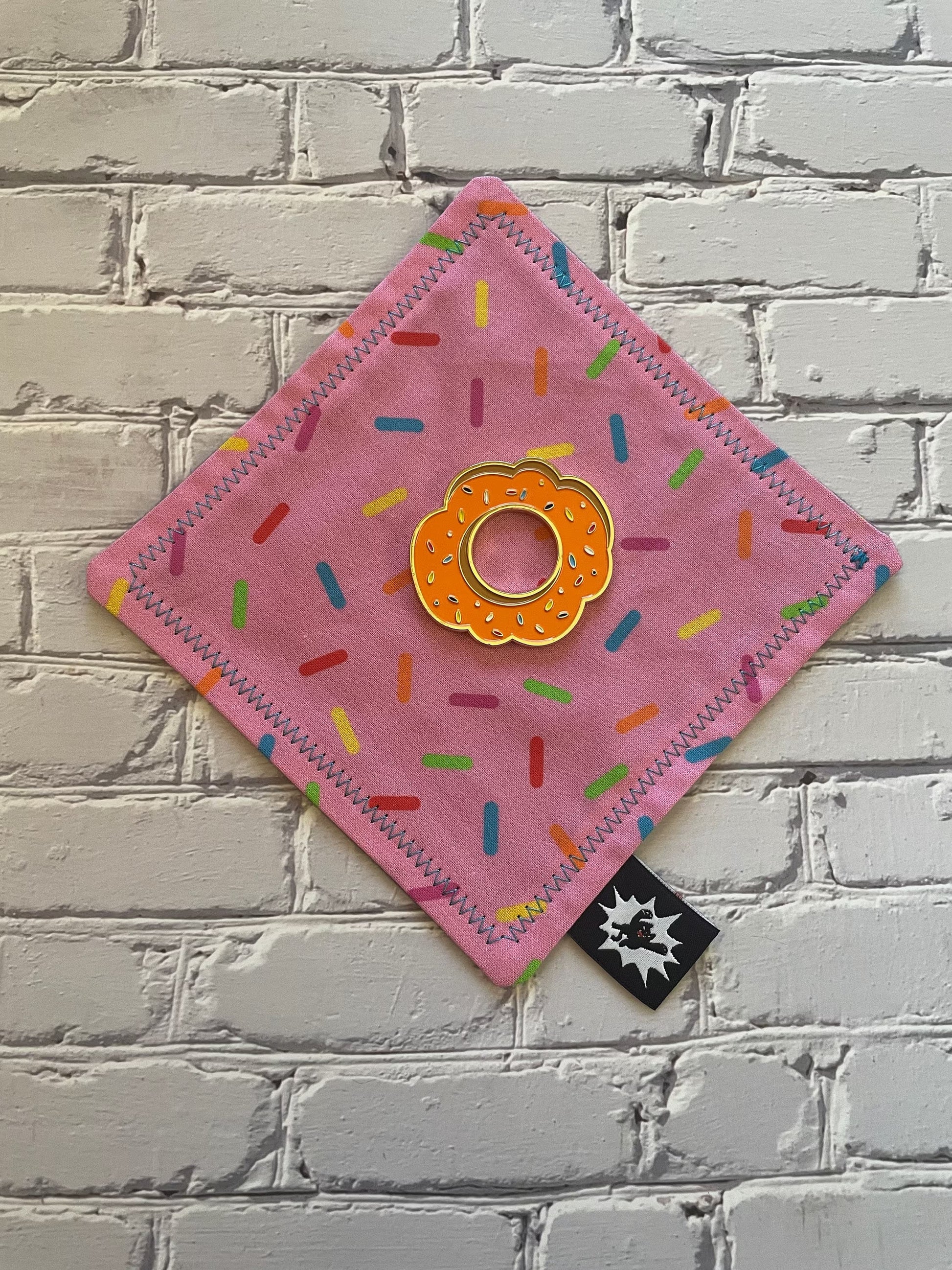 EDC Hank Set | Handkerchief for Every Day Carry | Gear for EDC Organizer Pouch | Gift Set | Pocket Dump Combo Pack | Donut Dessert Warrior